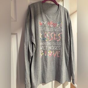 Dog Lover Long Sleeve Tee